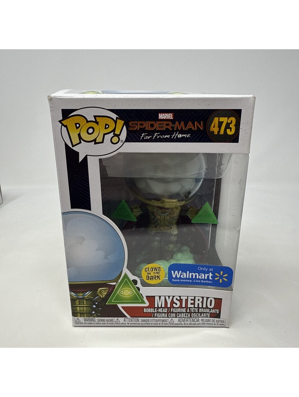 Funko Pop! Vinyl: Marvel - Mysterio (Glow) - Walmart (Exclusive) #473